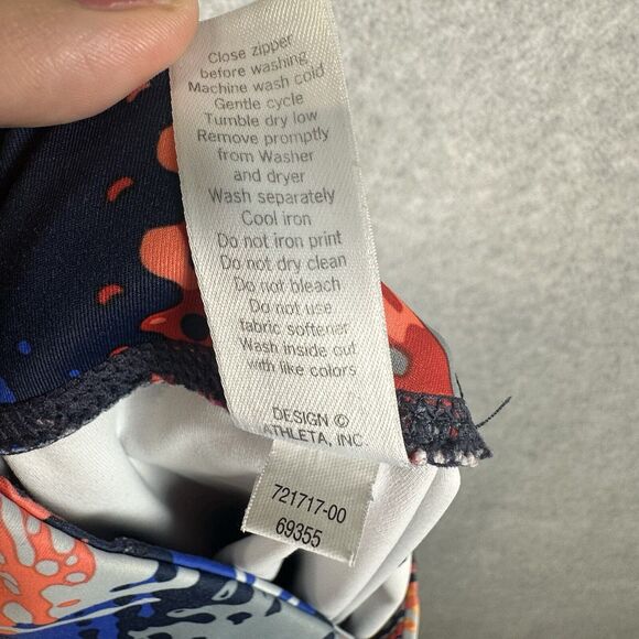 Athleta Women's Lava Sonar Printed Multicolored High Waist Leggings Size S Retro - Picture 9 of 11